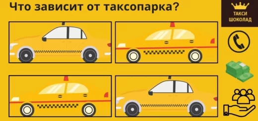 таксопарк, что зависит от таксопарка, выбор таксопарка, такси шоколад